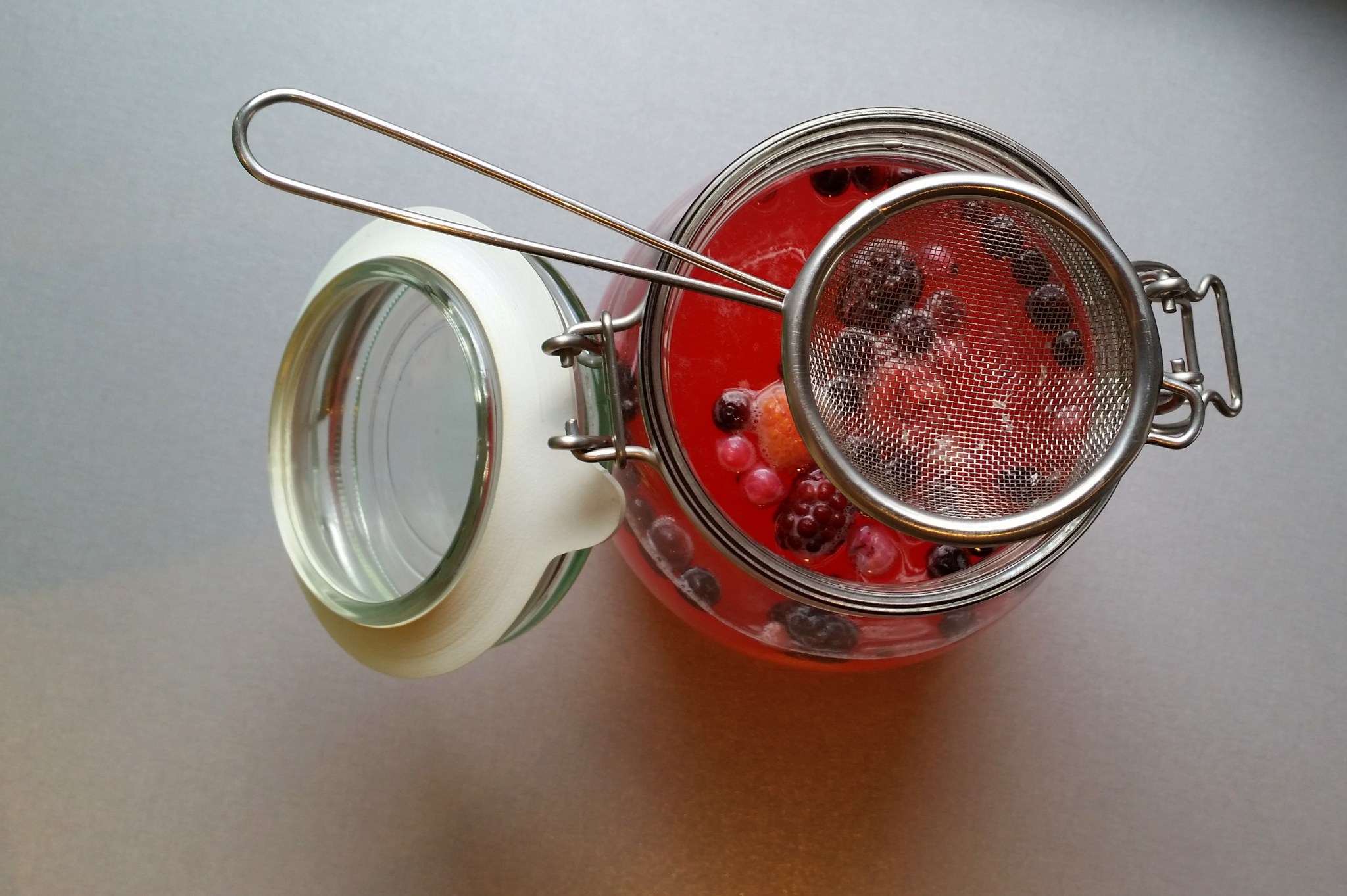 Vannkefir etter andregangsfermentering