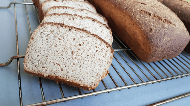 Saftig og glutenfritt surdeigsbrød